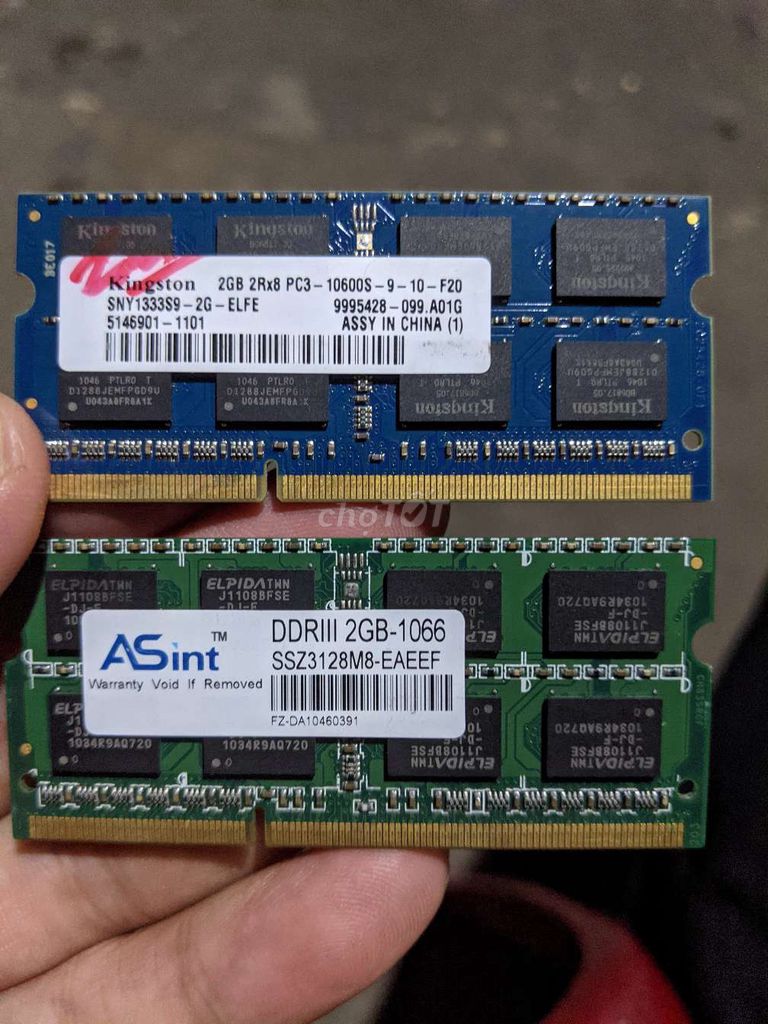 RAM Kingston DDR3 2GB. Mua bán Linh kiện (RAM, Card...) tại Thành phố Phan Thiết Bình Thuận được đăng bởi Myvo hình 1