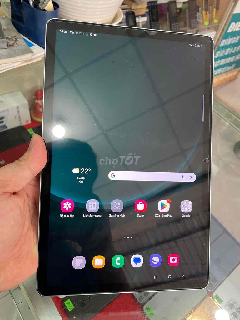 Samsung Tab S9 Fe 5G Ram 6/128Gb  Chính hãng 99%