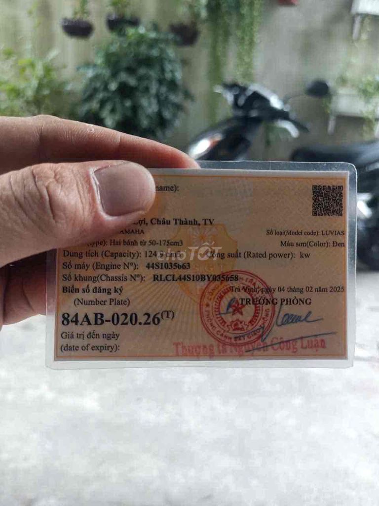 Yamaha Luvias 2011 Đen. Mua bán Xe máy tại Thành phố Dĩ An Bình Dương được đăng bởi Kim Trần hình 4