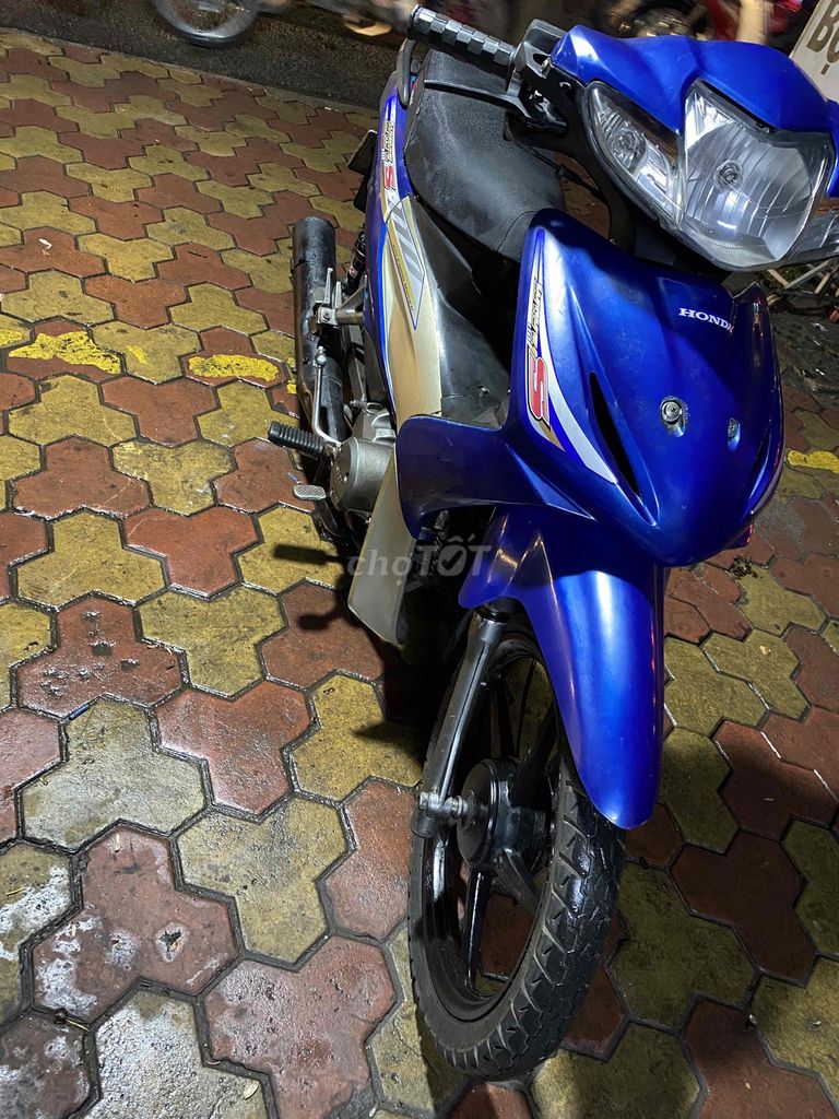 Honda Wave S110 2024 корейский синий
