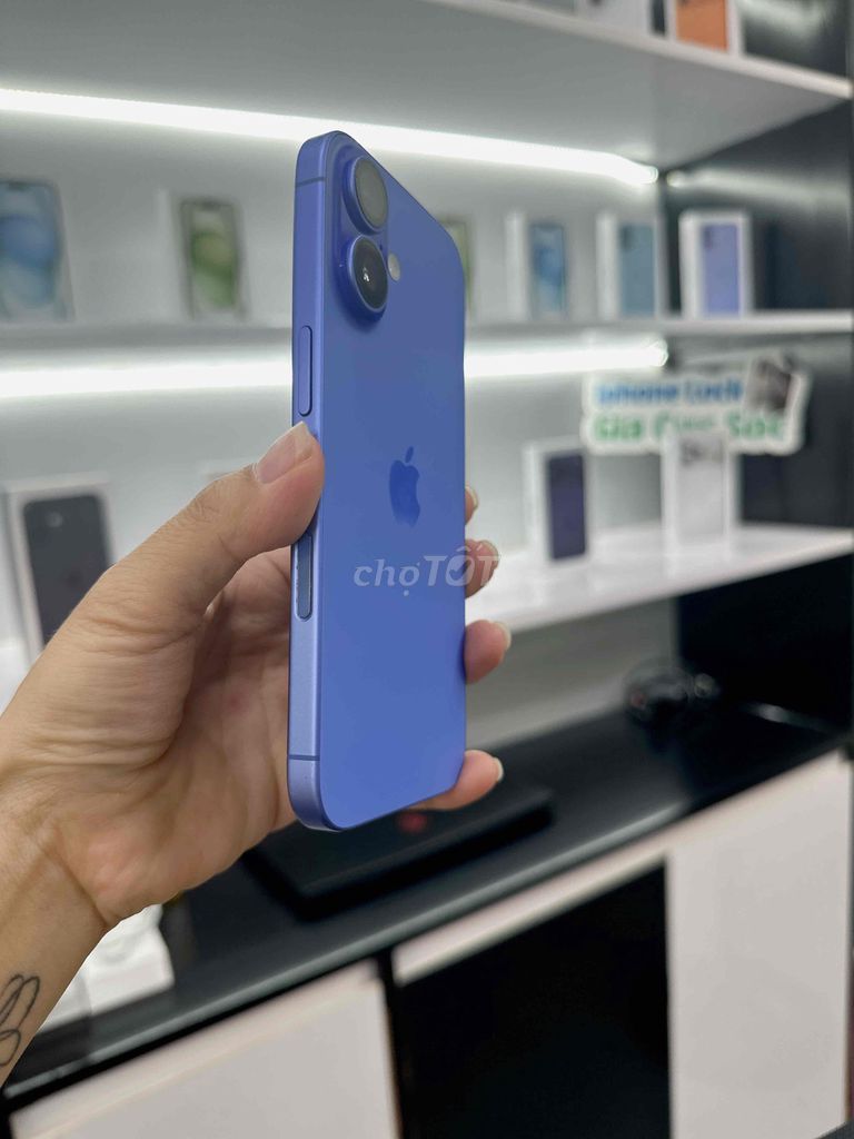 Apple iPhone 16 Lock 128GB Xanh Đã sử dụng. Mua bán Điện thoại tại Quận Thanh Khê Đà Nẵng được đăng bởi Itech ĐN hình 1