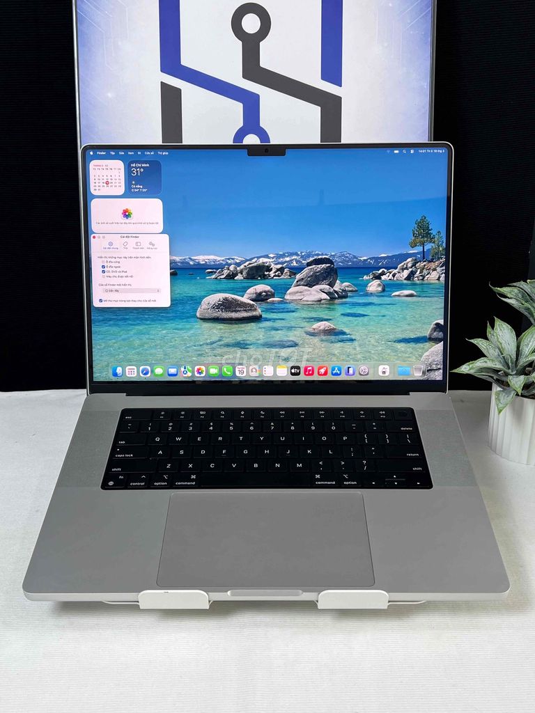 Macbook Pro 16" M1 Pro 16/512 Silver 99% Pin 92%. Mua bán Laptop tại Quận Tân Bình Tp Hồ Chí Minh được đăng bởi Trần Nhật Khang hình 1