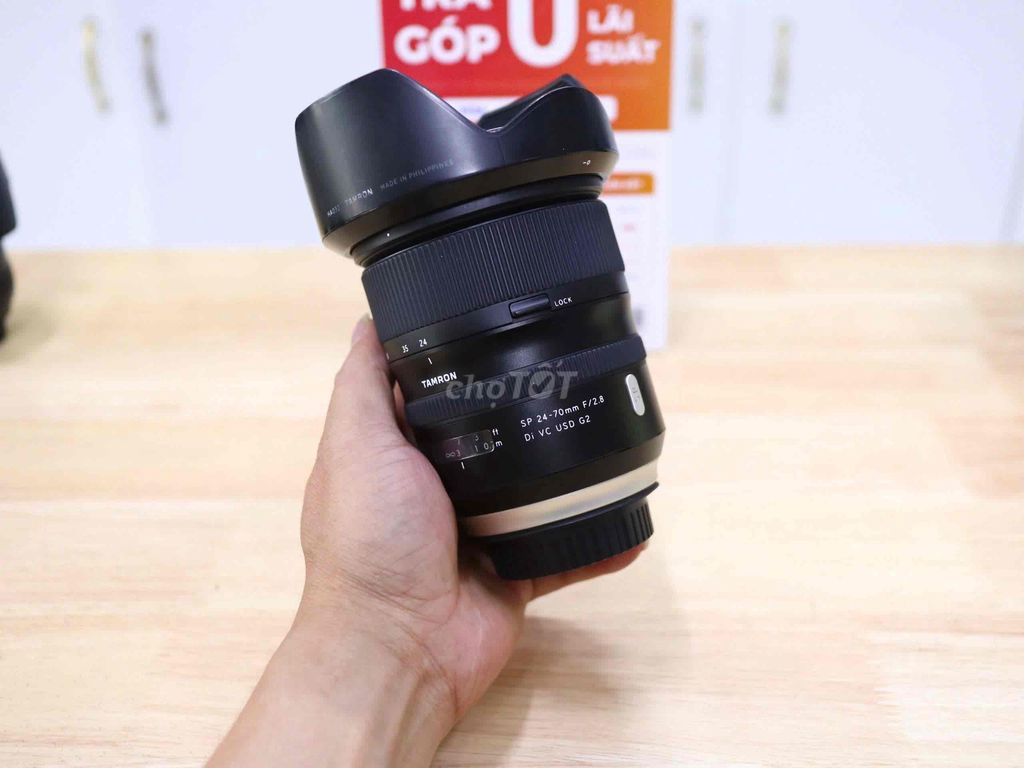 Bán lens Tamron 24-70f2.8 G2 for canon Lens đẹp