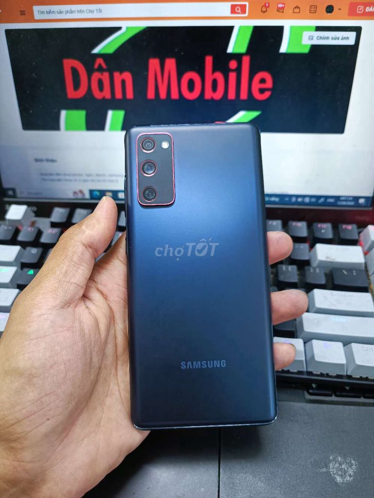 SAMSUNG S20 FE 8GB.256GB PIN 4500 SNAP 865 FULL CN. Mua bán Điện thoại tại Quận Bình Thạnh Tp Hồ Chí Minh được đăng bởi Dân Mobile hình 1