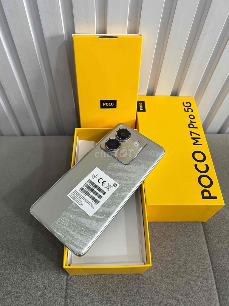 POCO M7 Pro 5G 256GB Bạc 99%. Mua bán Điện thoại tại Quận Đống Đa Hà Nội được đăng bởi iClean Shop Văn hình 1