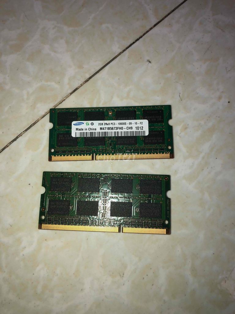 RAM Samsung 2GB DDR3 PC3-10600S. Mua bán Linh kiện (RAM, Card...) tại Huyện Kim Bảng Hà Nam được đăng bởi Trần mạnh hình 1