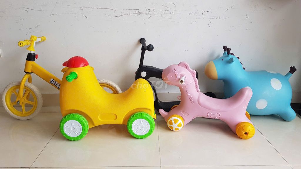 Xe chòi chân, Hươu nhún cho bé. Mua bán Mẹ và bé tại Quận Ba Đình Hà Nội được đăng bởi Black hình 1