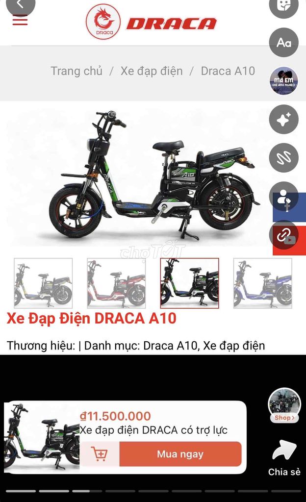 xe điện qua sử dụng mới 98%. Mua bán Xe điện tại Huyện Cờ Đỏ Cần Thơ được đăng bởi Thân Nguyễn hình 4