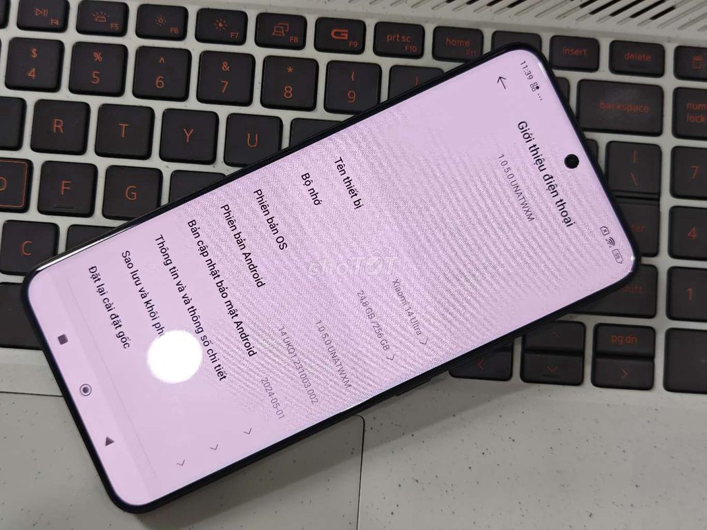 Xiaomi 14 Ultra Đen 256GB. Mua bán Điện thoại tại Quận Gò Vấp Tp Hồ Chí Minh được đăng bởi mai hình 1