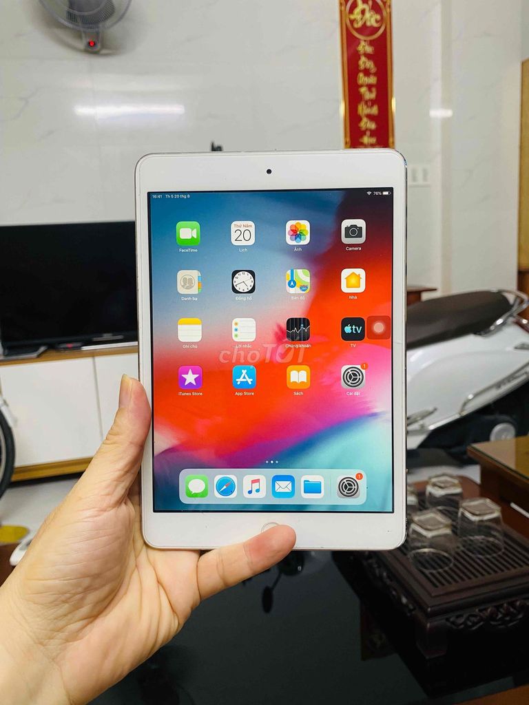 iPad Mini 2 128GB Bạc, dùng tốt. Mua bán Máy tính bảng tại Quận Tân Bình Tp Hồ Chí Minh được đăng bởi ANH ĐỨC Store hình 1