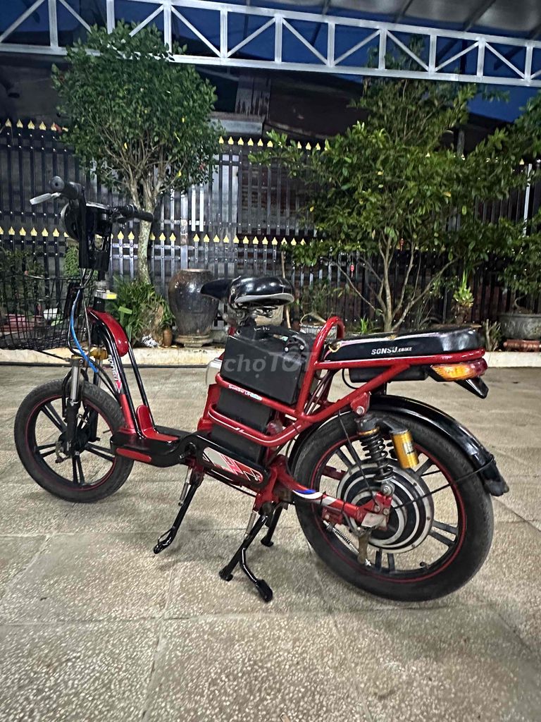 xe đạp điện sonsu bình còn khoẻ. Mua bán Xe điện tại Huyện Châu Đức Bà Rịa - Vũng Tàu được đăng bởi Ô TÔ BRVT hình 1
