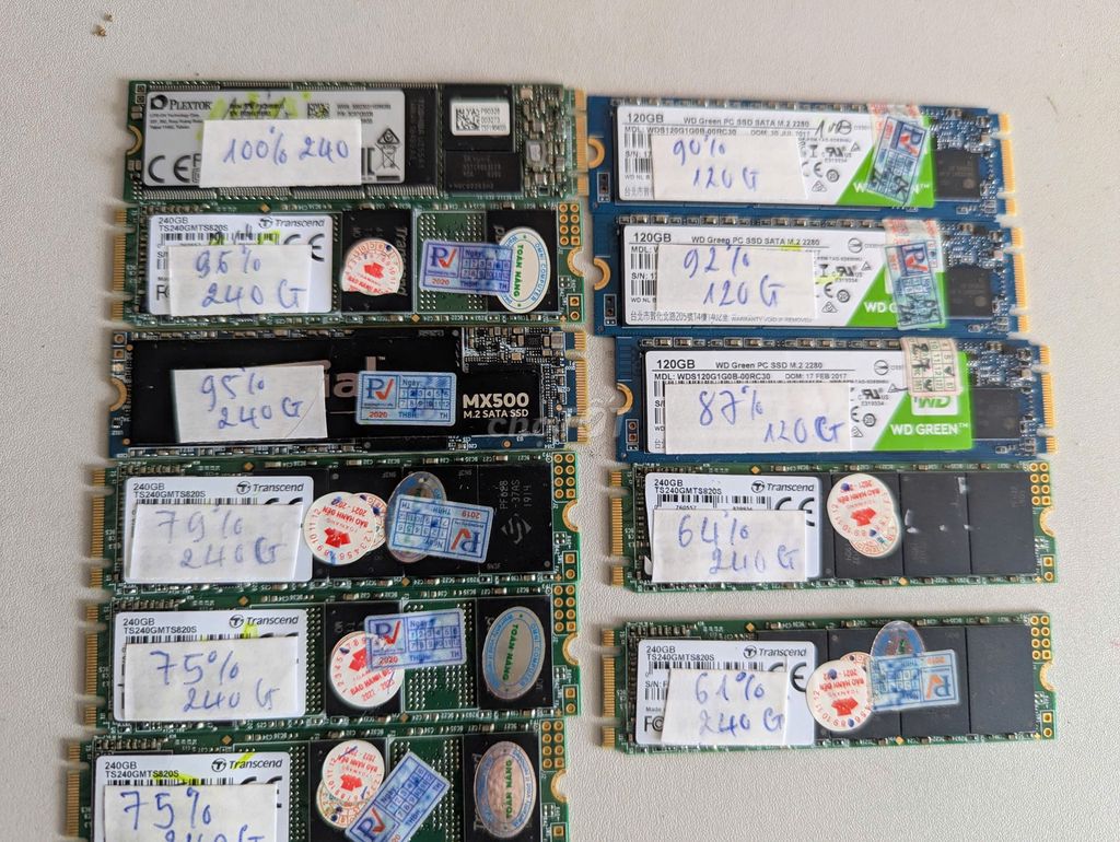 SSD NVME, M.2 + RAM DDR4, DDR3 giá tốt. Mua bán Linh kiện (RAM, Card...) tại Quận Bình Tân Tp Hồ Chí Minh được đăng bởi Laptop Khang Phú hình 1