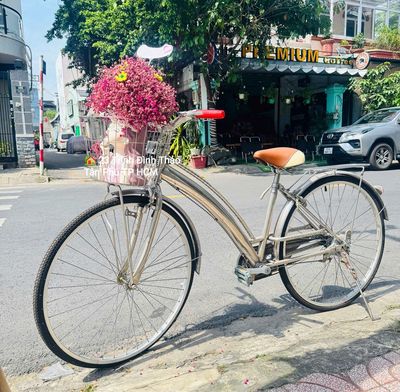 Xe đạp Thống Nhất 26 inch Bạc. Mua bán Xe đạp tại Quận Tân Phú Tp Hồ Chí Minh được đăng bởi Gốm Sứ Hà Thành