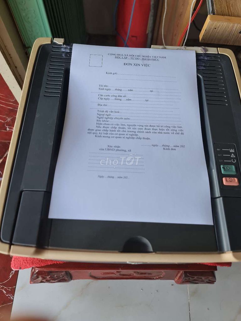 Máy in HP LaserJet 1320 in 1 mặt. Mua bán Đồ dùng văn phòng tại Thị xã Bình Minh Vĩnh Long được đăng bởi Thành Tâm hình 1