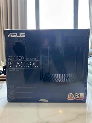 BÁN ROUTER ASUS RT-AC59U – NEW, CHƯA KHUI SEAL. Mua bán Phụ kiện (Màn hình, Chuột...) tại Quận 3 Tp Hồ Chí Minh được đăng bởi Lưu Vĩ San