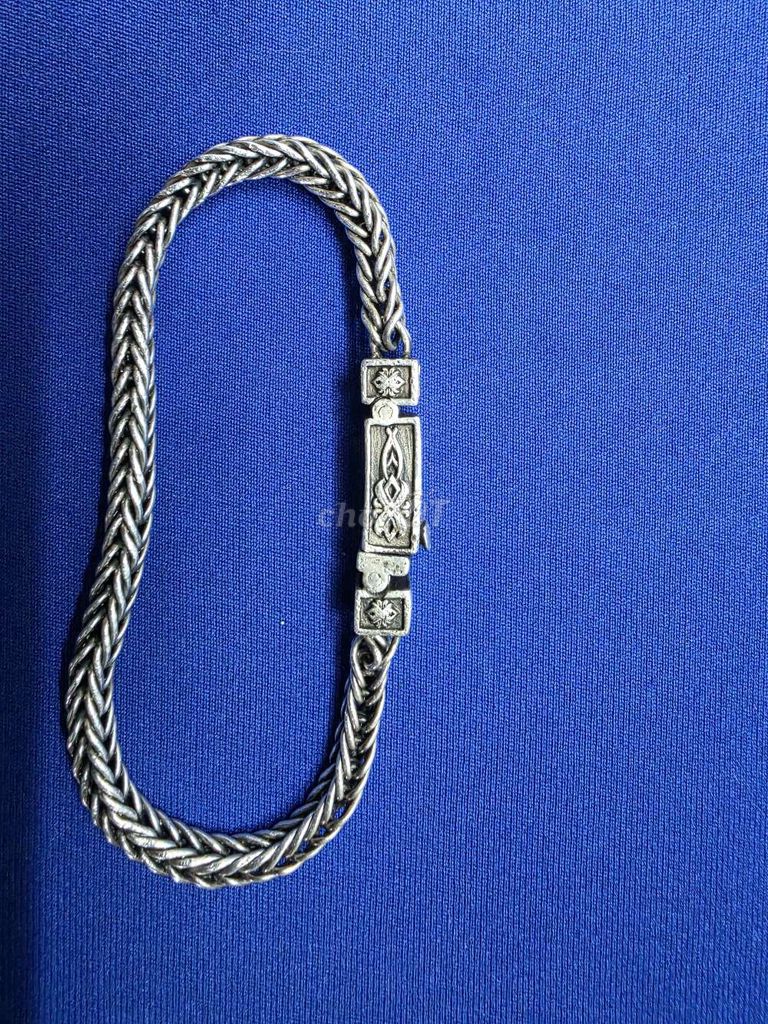 Vòng lắc tay Bạc 925 19cm unisex. Mua bán Phụ kiện thời trang khác tại Quận 5 Tp Hồ Chí Minh được đăng bởi Tony Vũ hình 1