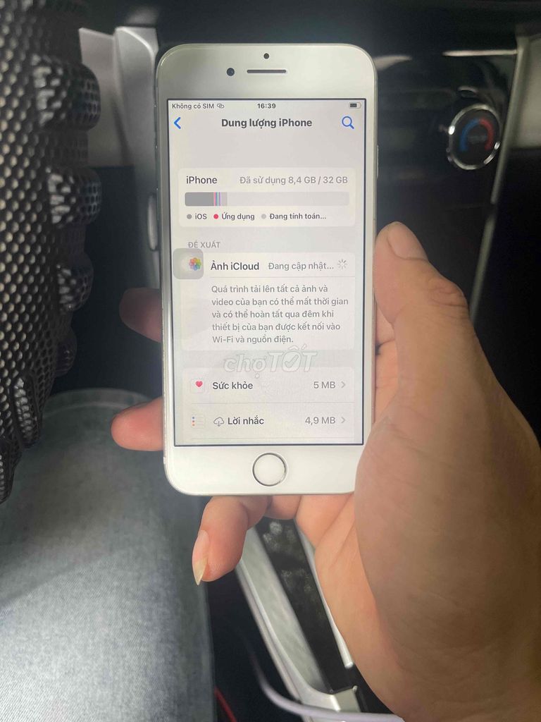 Apple iPhone 32GB Bạc. Mua bán Điện thoại tại Thành phố Thủ Đức Tp Hồ Chí Minh được đăng bởi Lê Hữu Phước hình 1