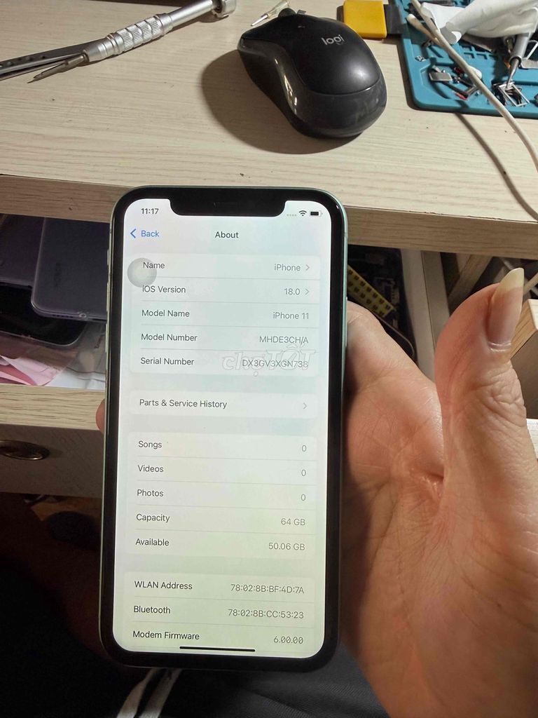 Apple iPhone 11 64GB Xanh Đã dùng. Mua bán Điện thoại tại Quận Bình Tân Tp Hồ Chí Minh được đăng bởi ĐỨC mobile hình 1
