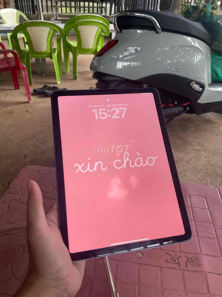 Apple iPad Air 5 M1 64GB Xám. Mua bán Máy tính bảng tại Huyện Trảng Bom Đồng Nai được đăng bởi Trieu hình 1