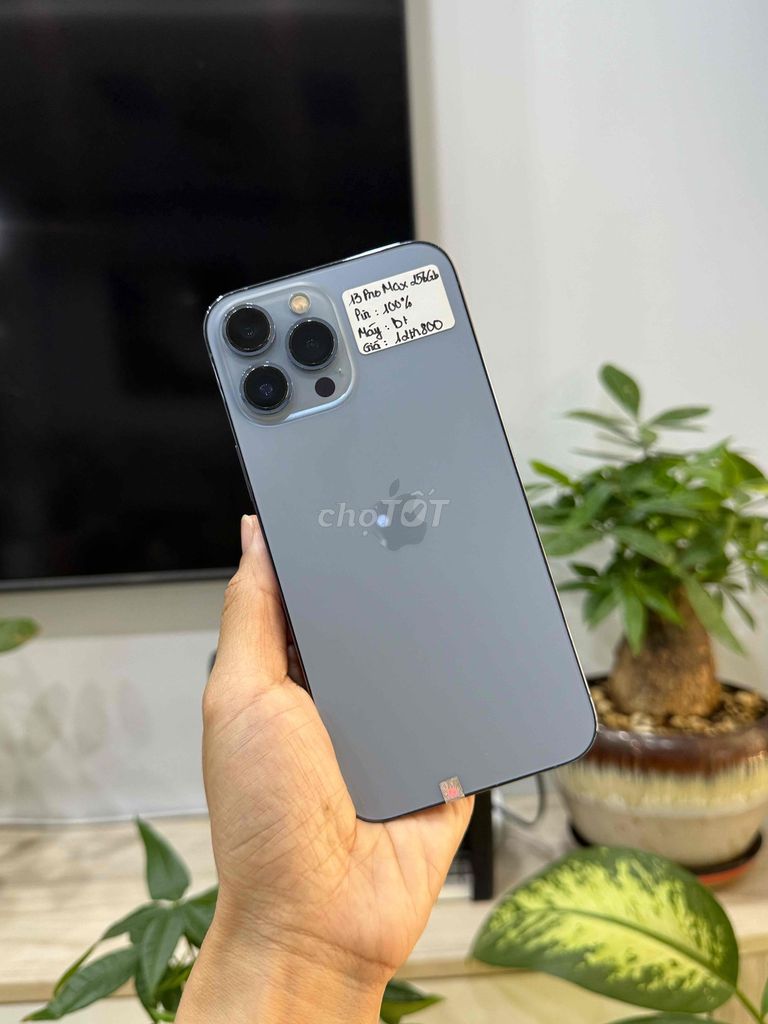 iPhone 13 Promax 256Gb Quốc tế Xanh P100 Zin Đẹp. Mua bán Điện thoại tại Huyện Hóc Môn Tp Hồ Chí Minh được đăng bởi Nguyễn Thu hình 1