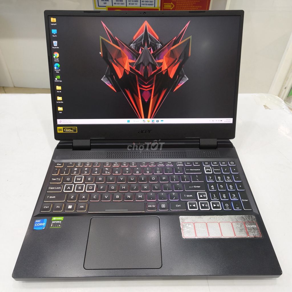 Acer Nitro 5 Tiger 2022 i7-12700H RTX 3050Ti. Mua bán Laptop tại Quận Hai Bà Trưng Hà Nội được đăng bởi Nguyễn Kha hình 1