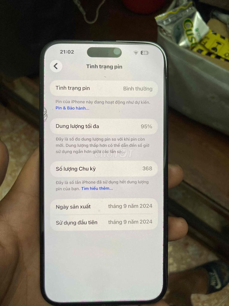 Apple iPhone 16 Plus 256GB Đen. Mua bán Điện thoại tại Quận Ngô Quyền Hải Phòng được đăng bởi Hungtran hình 1