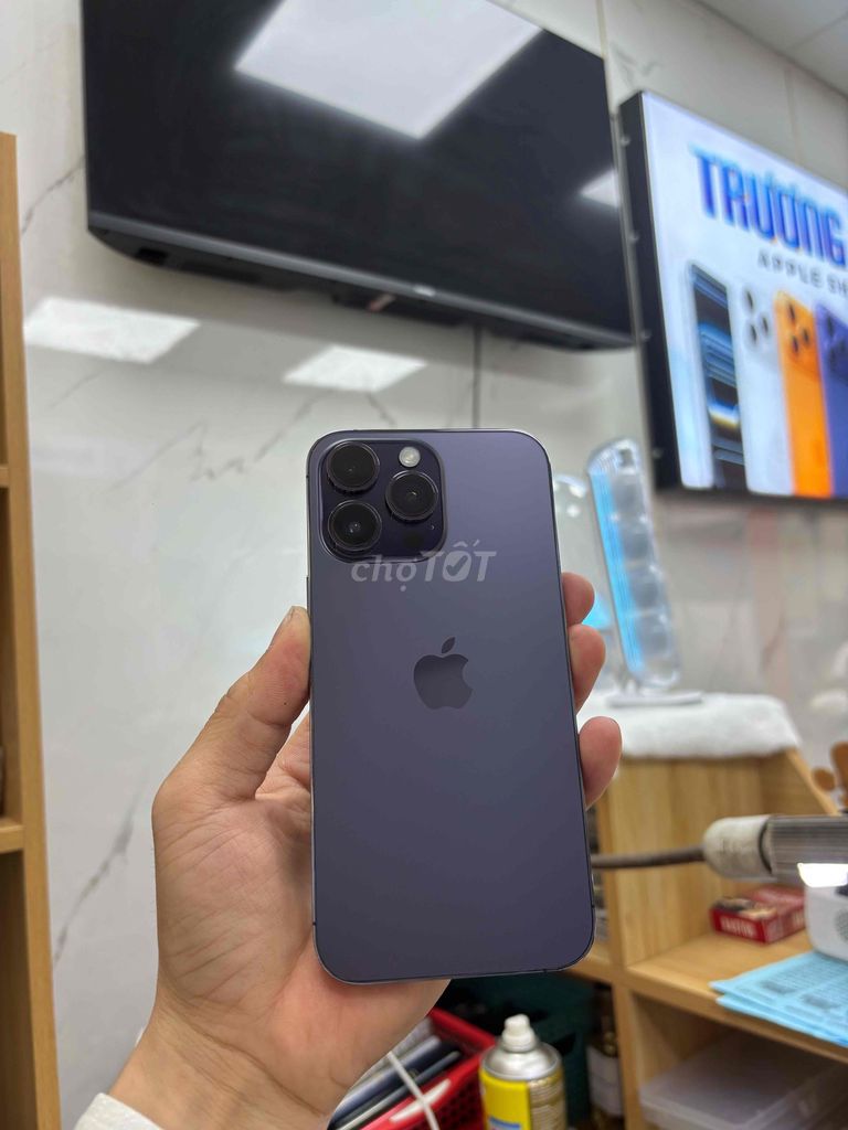 Apple iPhone 14 Pro Max 128GB Tím. Mua bán Điện thoại tại Quận Sơn Trà Đà Nẵng được đăng bởi Diễm Diễm hình 1