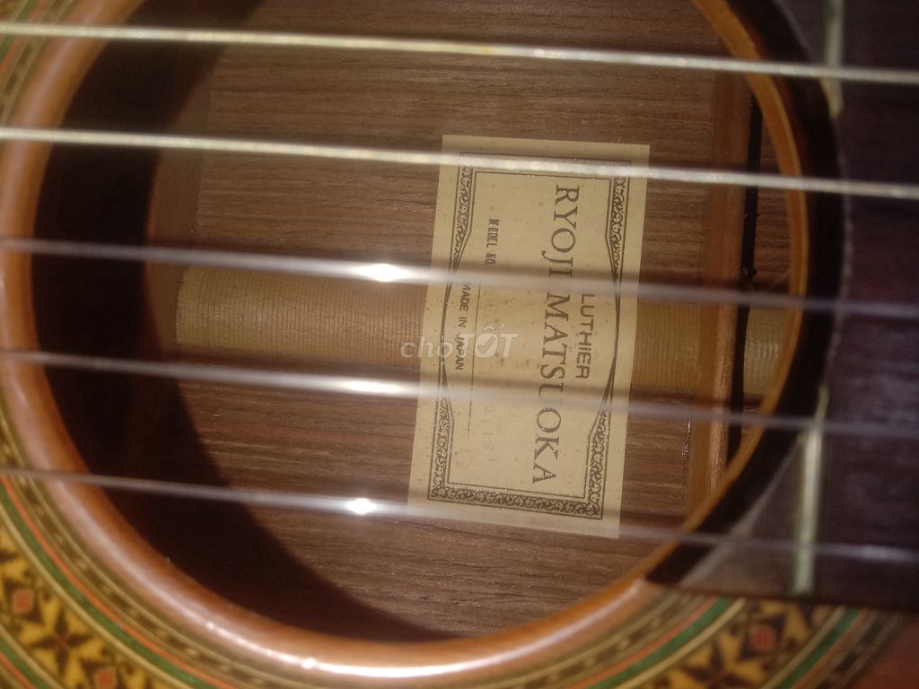 Đàn guitar Luthier Matsuka M 60 Nhật Bản Nâu mới. Mua bán Nhạc cụ tại Huyện Hóc Môn Tp Hồ Chí Minh được đăng bởi Nguyễn Minh Hoàng hình 1