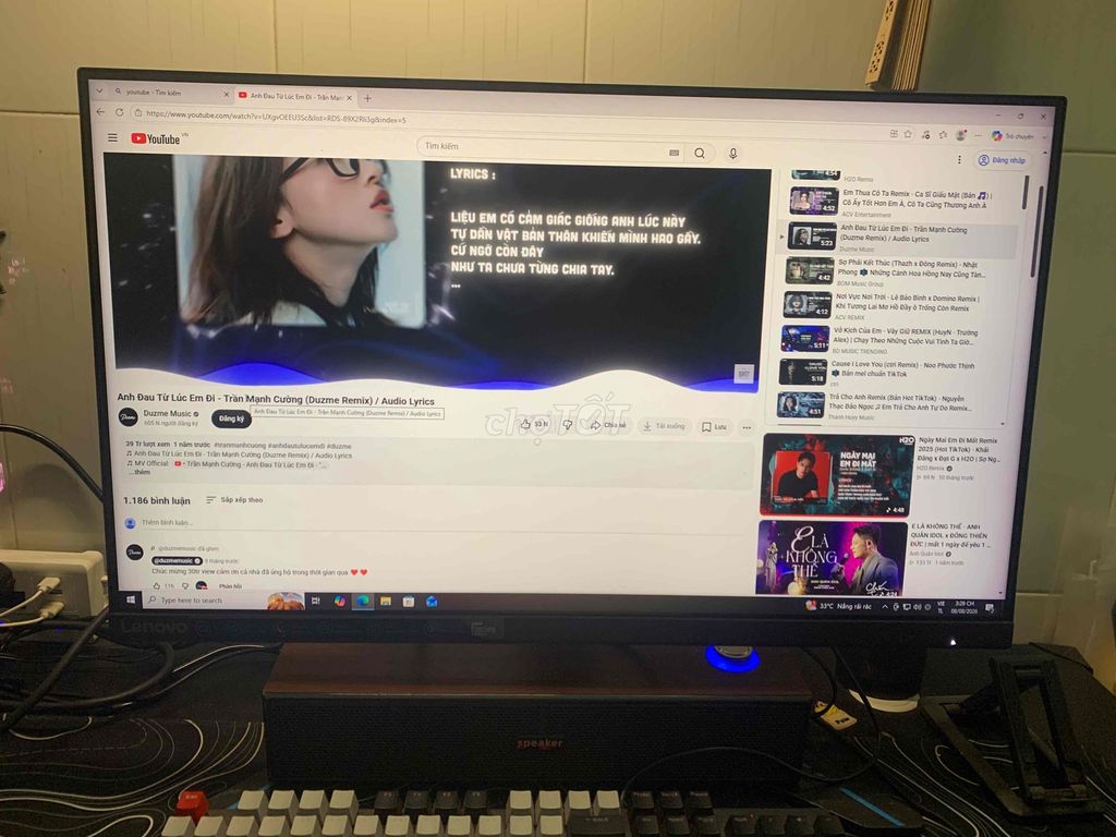 Màn hình Lenovo G27-20 27 inch IPS 144Hz. Mua bán Phụ kiện (Màn hình, Chuột...) tại Thành phố Thủ Đức Tp Hồ Chí Minh được đăng bởi Lê An hình 1