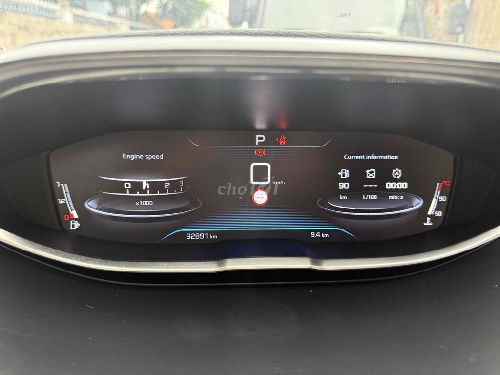 Peugeot 5008 Xanh rêu 92897 km. Mua bán Ô tô tại Thành phố Thuận An Bình Dương được đăng bởi Trần Chầm hình 6