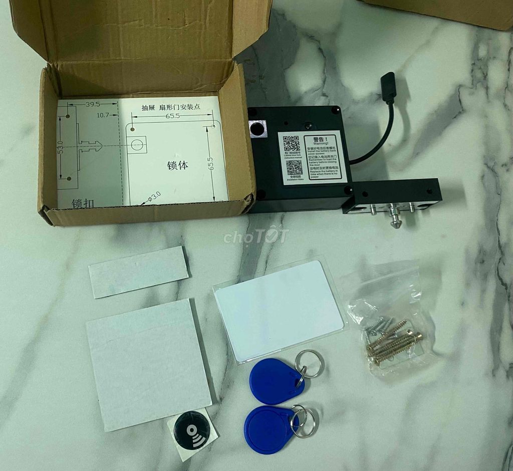 Khóa tủ thẻ từ bảo vệ đồ quý phù hợp mọi tủ. Mua bán Nội thất, đồ gia dụng khác tại Quận 4 Tp Hồ Chí Minh được đăng bởi Phương Nguyễn hình 1