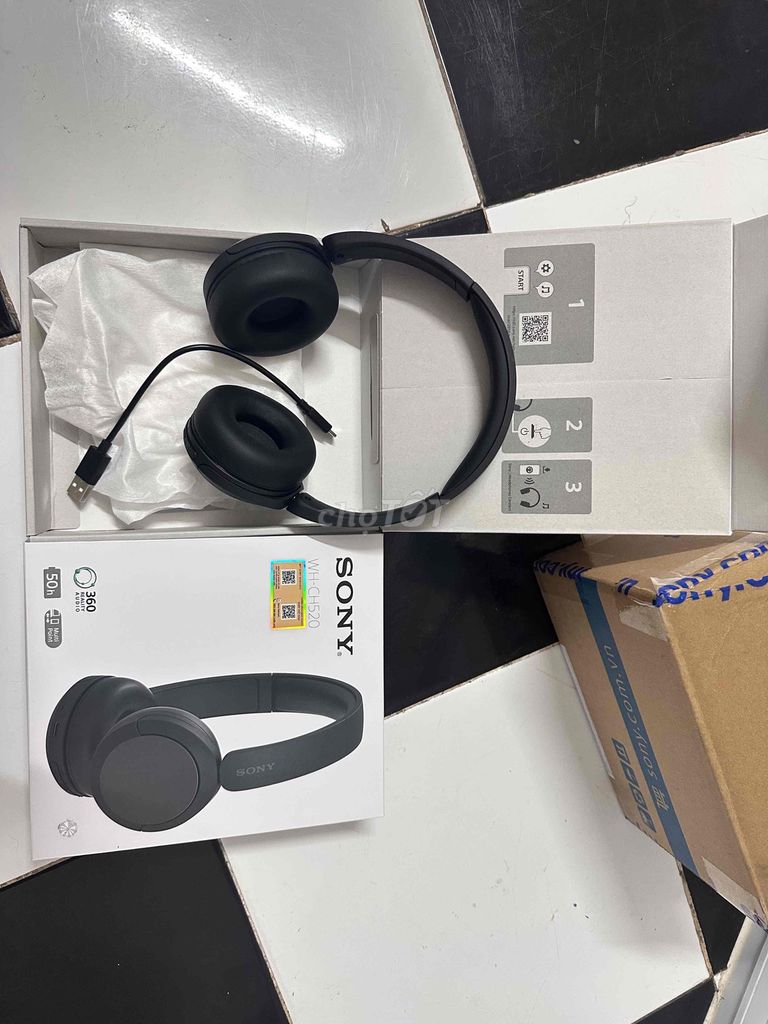 Tai nghe Bluetooth Sony WH-CH520 Đen (Mới gần 100%. Mua bán Tivi, Âm thanh tại Thành phố Trà Vinh Trà Vinh được đăng bởi Nguyển Nhựt Tiến hình 1