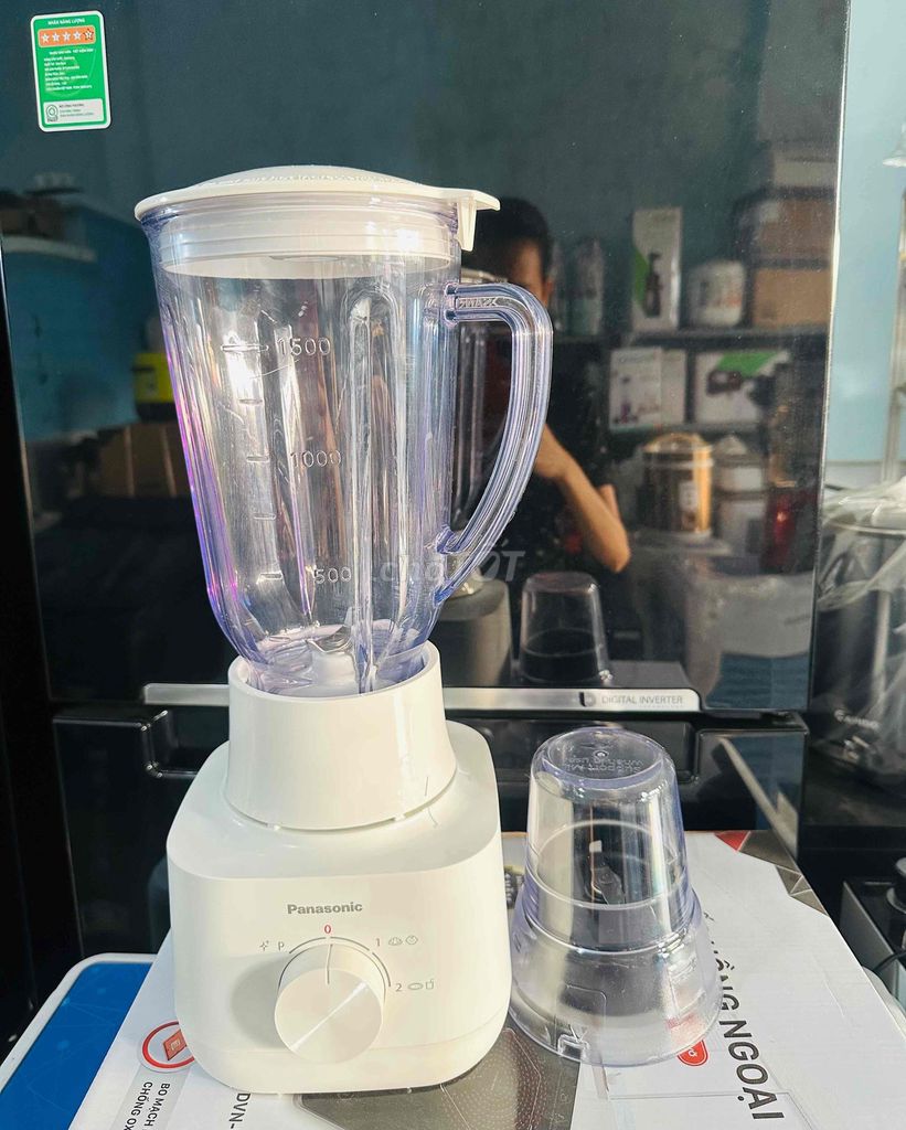 Máy xay sinh tố Panasonic 1.5 lít giá giảm. Mua bán Bếp, lò, đồ điện nhà bếp tại Quận Cẩm Lệ Đà Nẵng được đăng bởi Mỹ Mỹ hình 1
