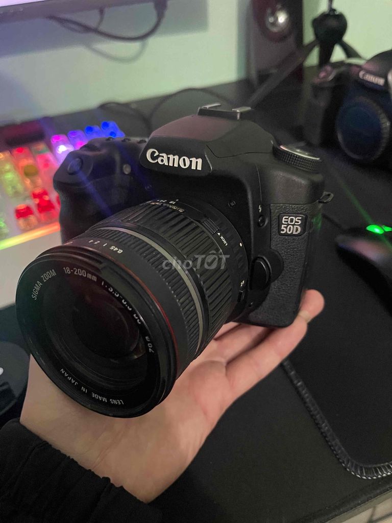 Máy ảnh Canon EOS 50D Đen 18 200mm. Mua bán Máy ảnh, Máy quay tại Thành phố Bắc Ninh Bắc Ninh được đăng bởi Sơn hình 1