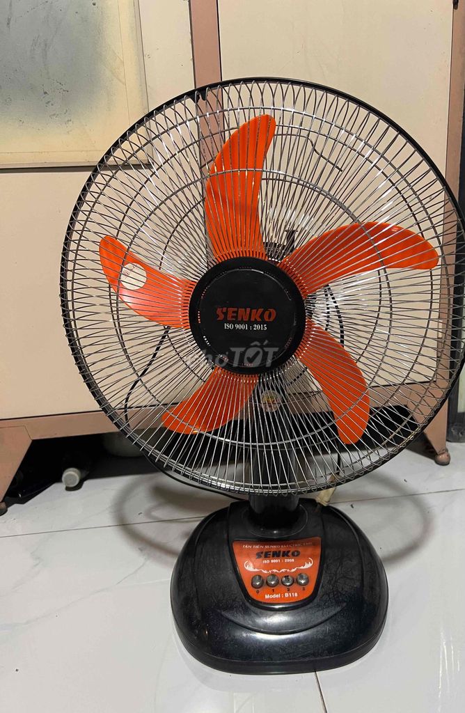 Quạt điện Senko B110 Đen, Cam. Mua bán Quạt tại Quận Gò Vấp Tp Hồ Chí Minh được đăng bởi dung Nguyen hình 1