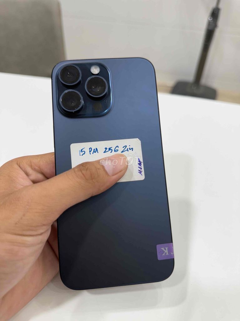 Apple iPhone 15 Pro Max 256GB Xanh Đã sử dụng. Mua bán Điện thoại tại Quận 4 Tp Hồ Chí Minh được đăng bởi nguyễn thanh sang hình 1