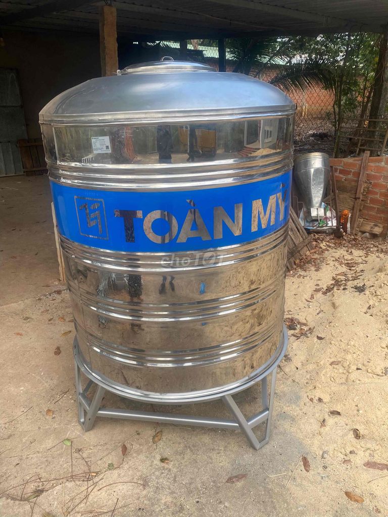 Bồn nước Toàn Mỹ 1500 lít Đứng Inox. Mua bán Nội thất, đồ gia dụng khác tại Thị xã Bình Long Bình Phước được đăng bởi Nhà máy Bồn Nước hình 1