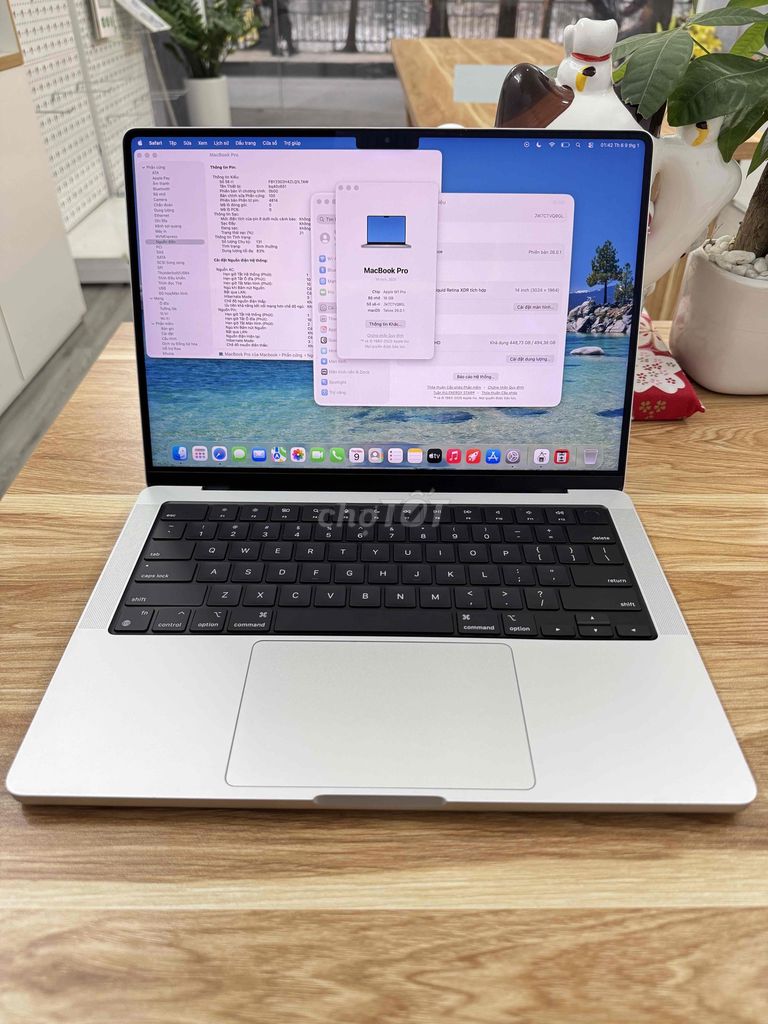 Apple MacBook Pro M1 14 inch 16GB/512GB Bạc. Mua bán Laptop tại Quận Hai Bà Trưng Hà Nội được đăng bởi Vũ Thị Nga hình 1