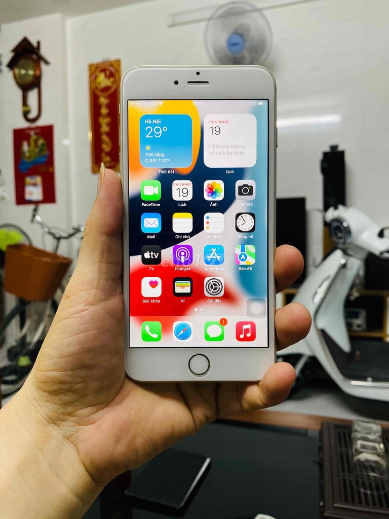 liPhone 6s Plus 64G, bạc, zin, còn vân, full cn. Mua bán Điện thoại tại Quận Tân Bình Tp Hồ Chí Minh được đăng bởi ANH ĐỨC Store hình 1