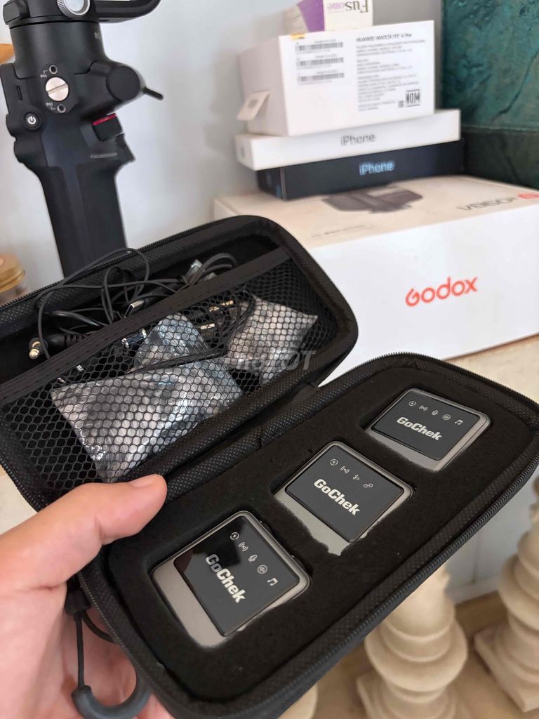 Microphone GoChek Đen Đã sử dụng. Mua bán Phụ kiện (Màn hình, Chuột...) tại Thành phố Bắc Ninh Bắc Ninh được đăng bởi Thành hình 1