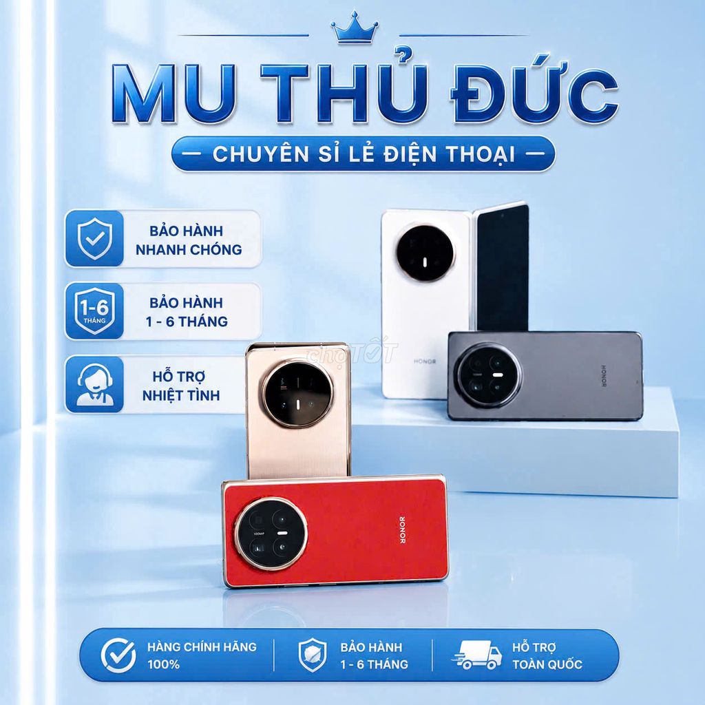 Honor Magic V6 5G (16+1TB) Quốc Tế. Mua bán Điện thoại tại Thành phố Thủ Đức Tp Hồ Chí Minh được đăng bởi Mu Android Thủ Đức HCM hình 1