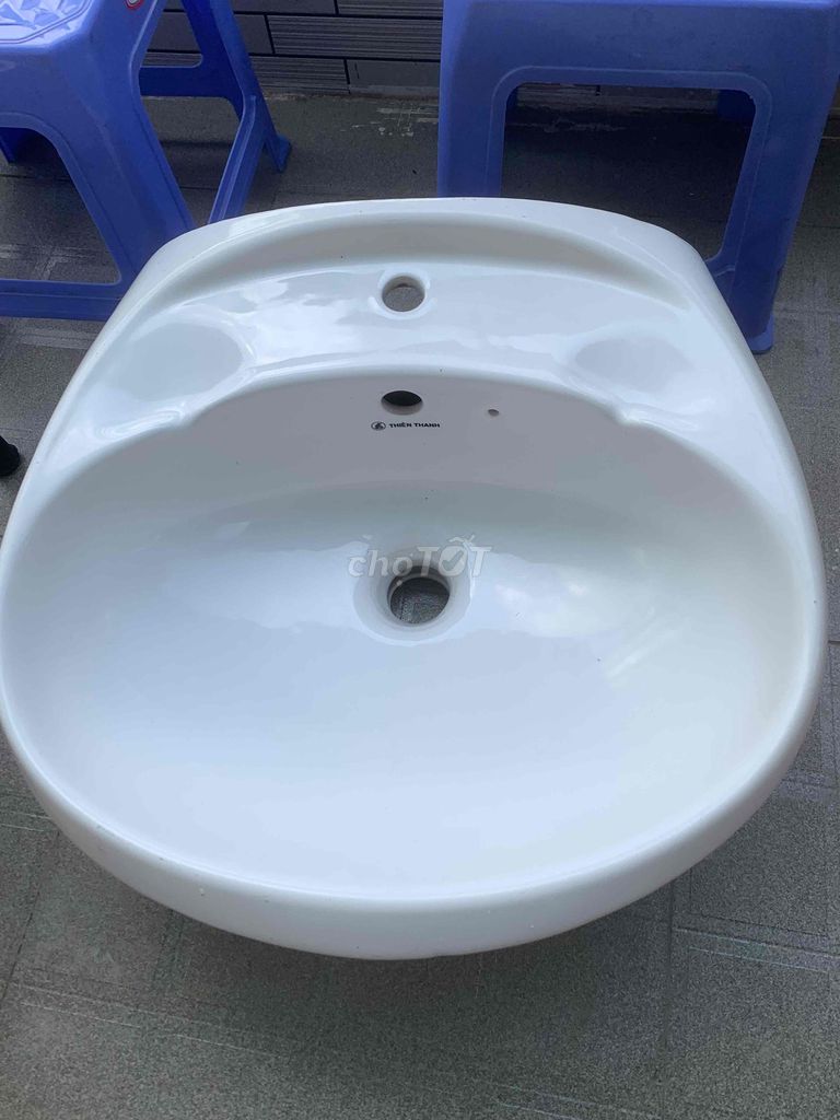 Lavabo-Bồn rửa mặt Thiên Thanh Sứ Trắng. Mua bán Thiết bị vệ sinh, nhà tắm tại Quận 12 Tp Hồ Chí Minh được đăng bởi Tho hình 1