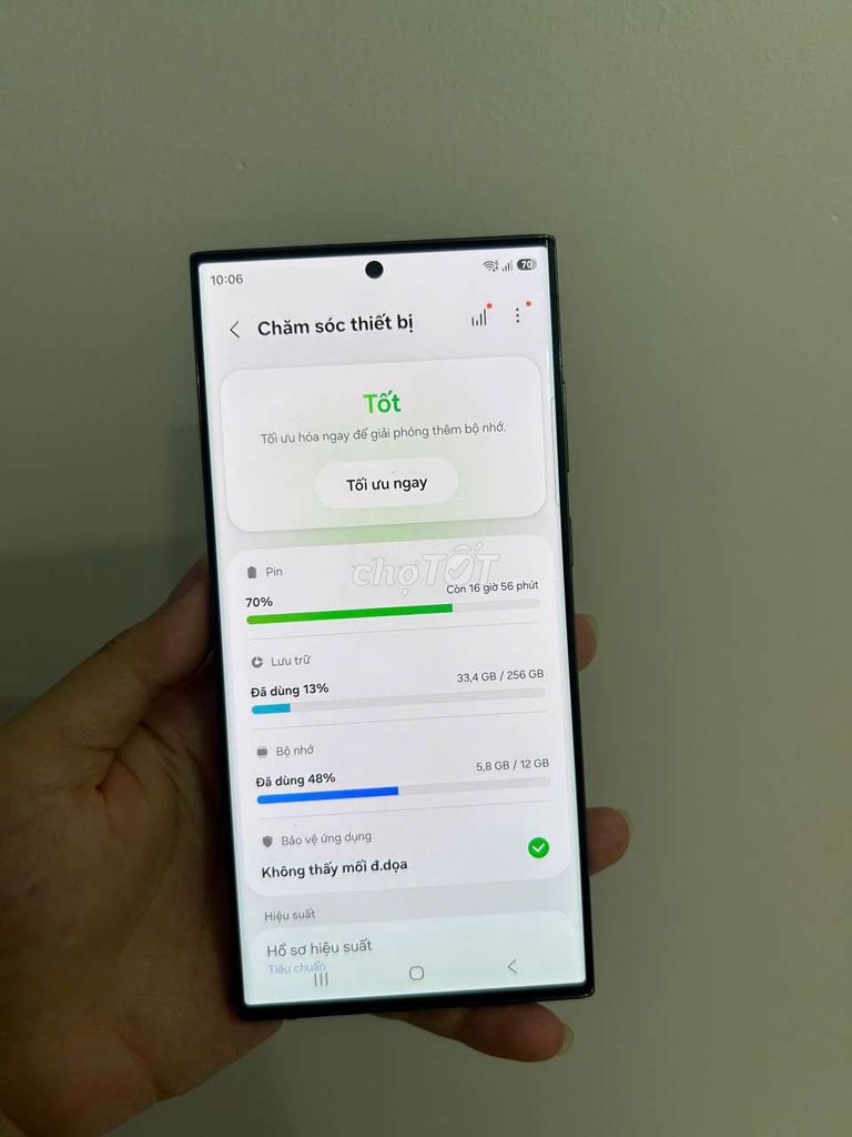 Samsung S23 Ultra 5G 12GB/256GB 97%. Mua bán Điện thoại tại Thành phố Tây Ninh Tây Ninh được đăng bởi Hà Lê hình 1