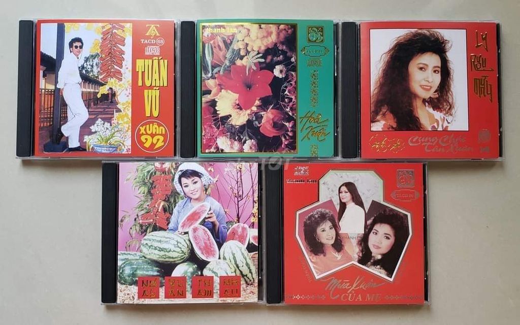 05 CD nhạc Xuân