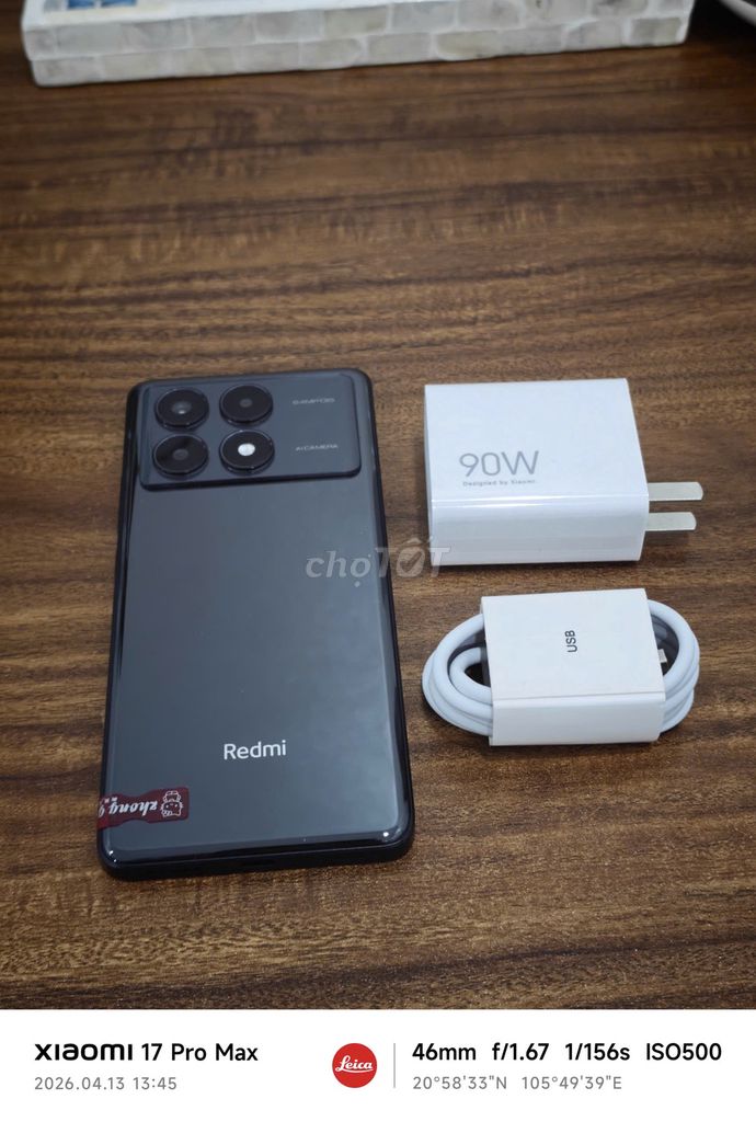Redmi K70E 5G Đen 12/512 sạc 90w có ship COD. Mua bán Điện thoại tại Quận Hoàng Mai Hà Nội được đăng bởi Trần Ngọc Hiếu hình 1