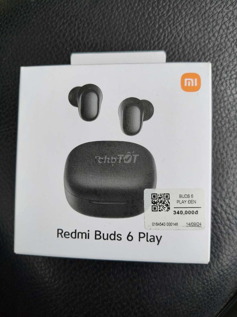 Tai nghe Bluetooth Xiaomi Redmi Buds 6 Play Đen. Mua bán Tivi, Âm thanh tại Quận Phú Nhuận Tp Hồ Chí Minh được đăng bởi Binhnguyen Nguyen hình 1