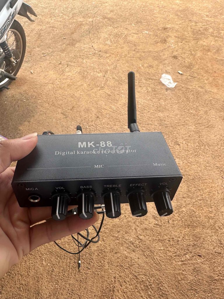 Bộ khuếch đại âm thanh MK-88 Đen. Mua bán Tivi, Âm thanh tại Huyện Đắk R'Lấp Đắk Nông được đăng bởi THÀNH hình 1