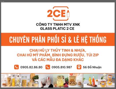 CÔNG TY TNHH MTV XNK GLASS PLASTIC 2CE logo