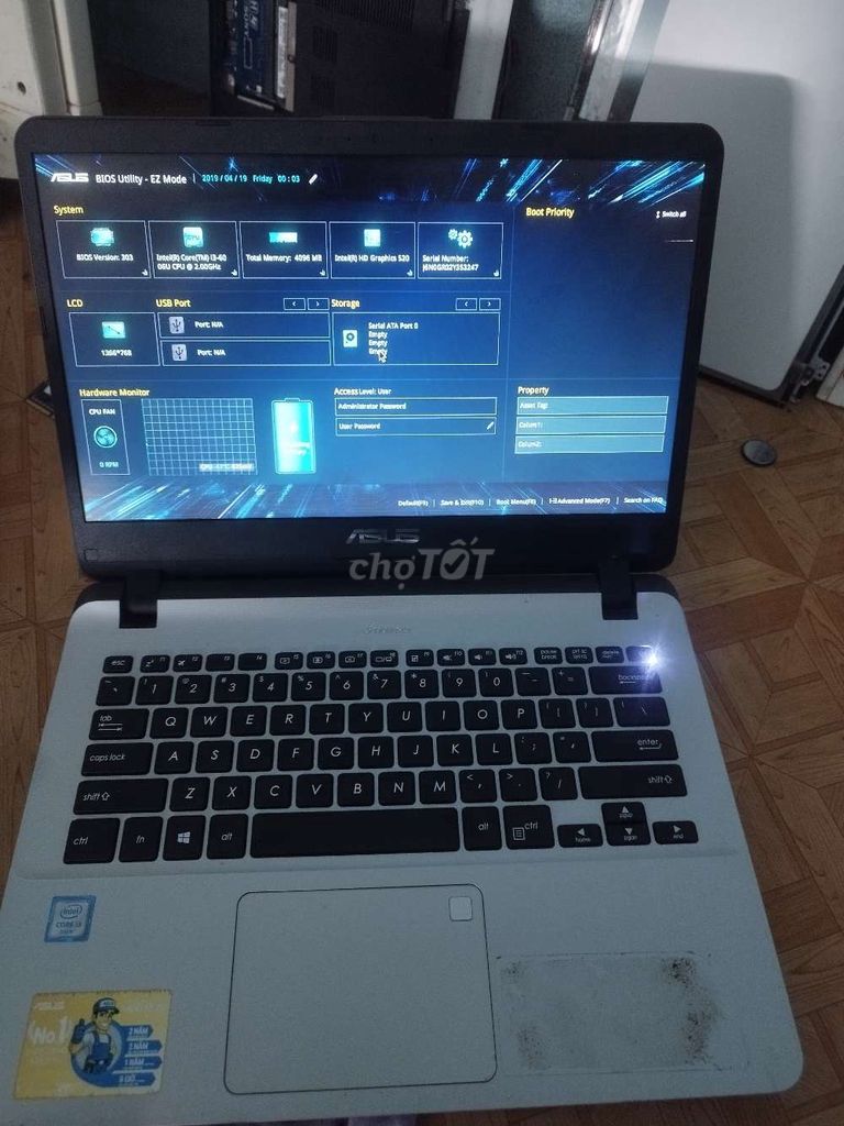Asus i3-6006U 4GB/1366x768. Mua bán Laptop tại Thành phố Dĩ An Bình Dương được đăng bởi hoang van nam hình 1