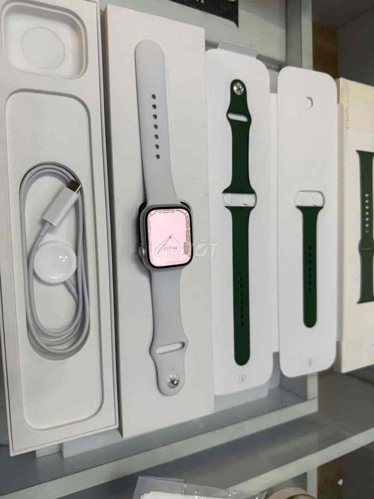 apple watch sr9:45 trắng likenew vna pin 100% zin